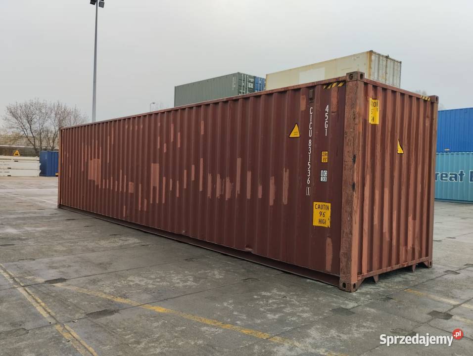 Kontener morski 40 High Cube IICL stan RĘKI Radom