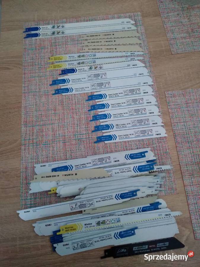 Brzeszczoty do piły szablastej