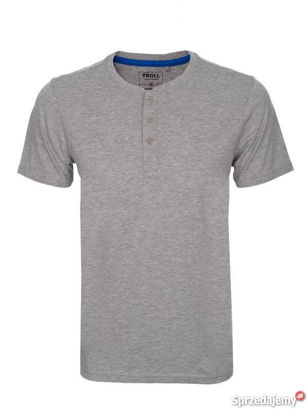 Szary Tshirt męski Troll małopolskie Olkusz