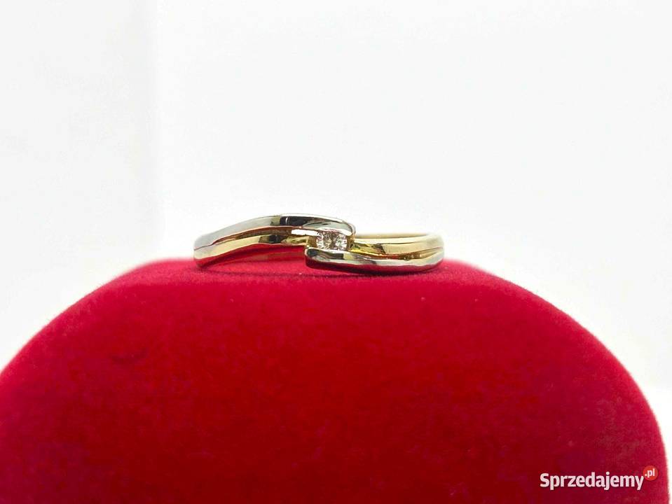 Nowy Złoty Piersćionek pr 585 275g R15 Pierścionki Elbląg
