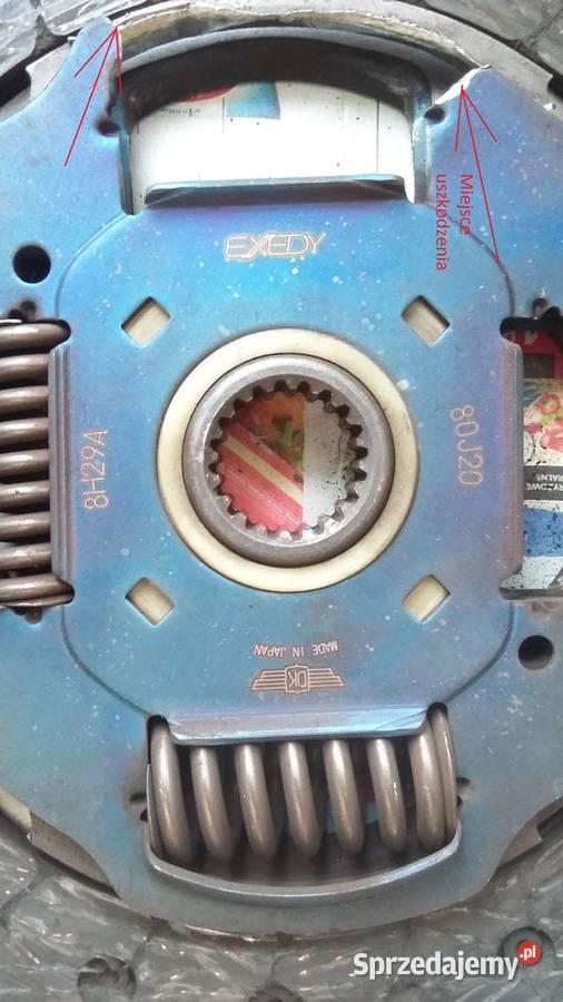 Docisk sprzęgła Suzuki SX4 Fiat Sedici Łódź