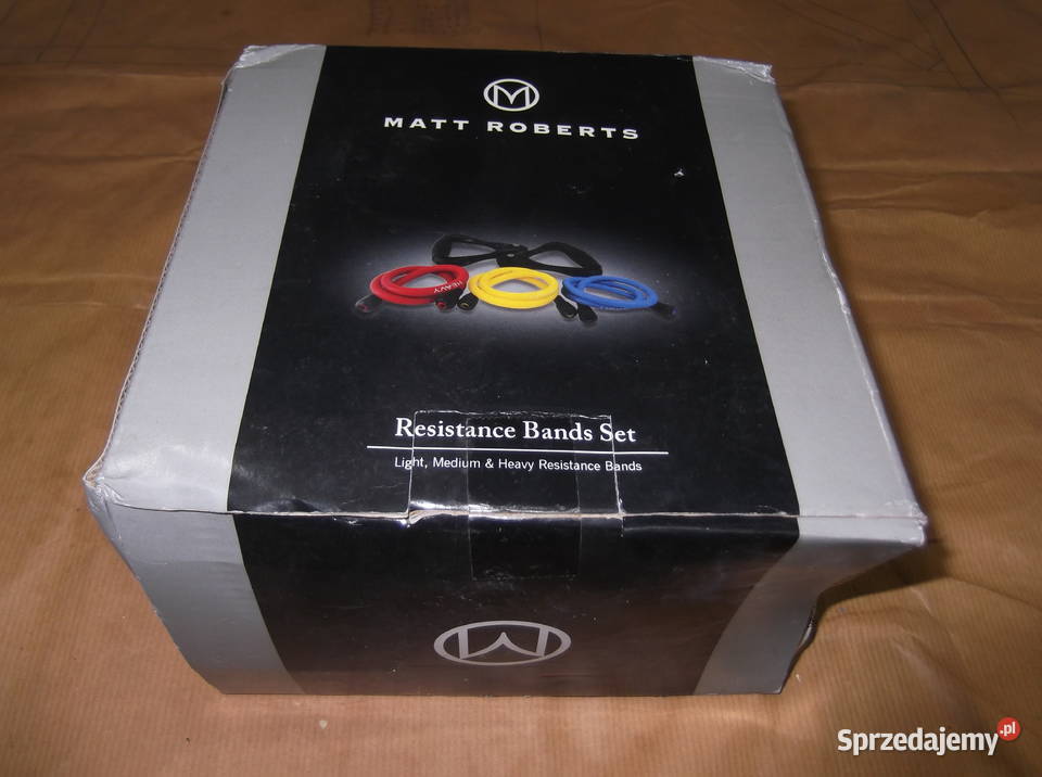 Zestaw lateksowych oporowych gum do ćwiczeń śląskie