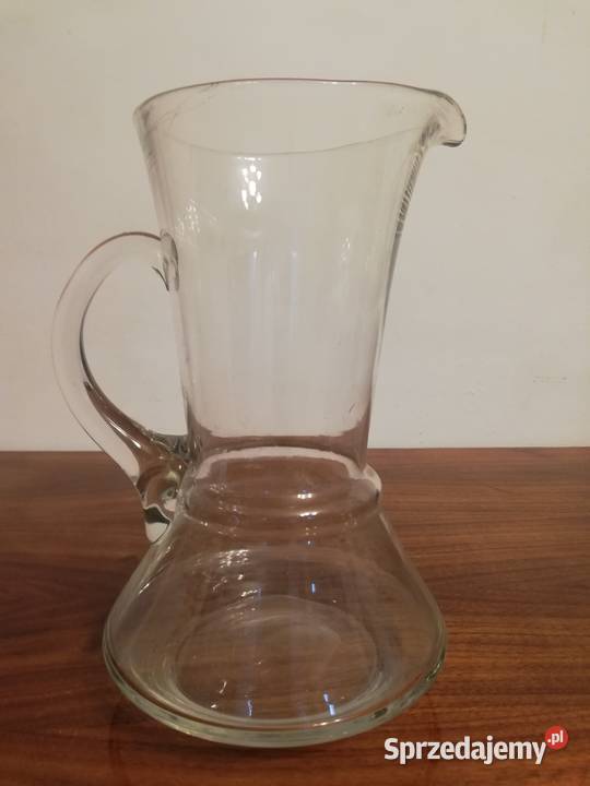 Szkło z epoki PRL dzbanek
