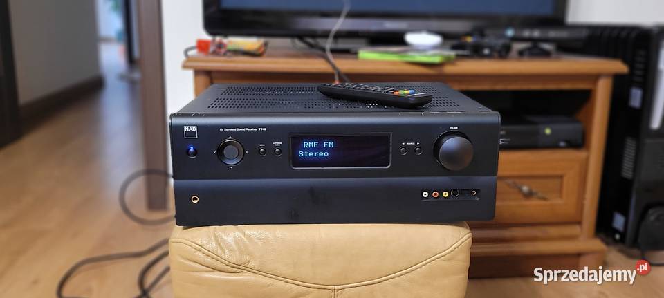 T748 amplituner 71 HDMI pilot Amplitunery Zalesie Golczowskie