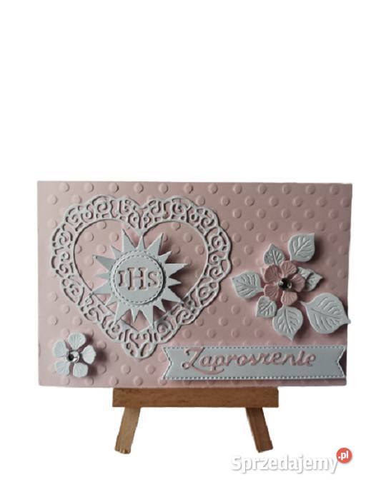 Zaproszenia Komunia Dziewczynka Słoneczko Ihs W Poznań