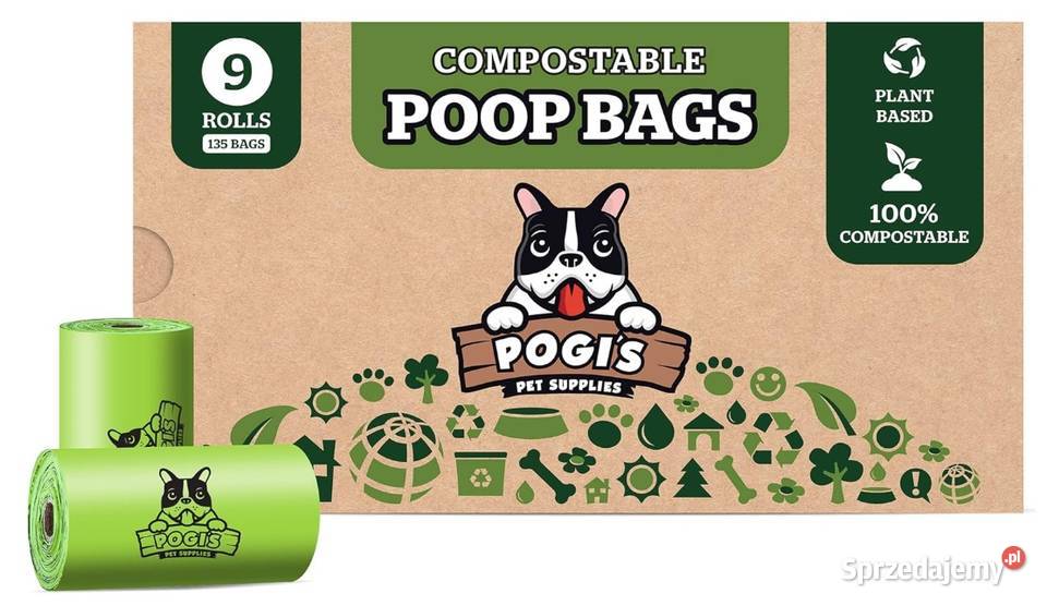 WORECZKI NA ODCHODY KOMPOSTOWALNE 9 ROLEK pomorskie Gdańsk