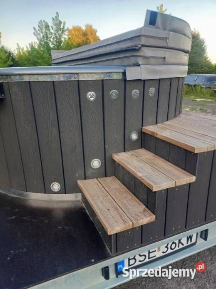 Balia bania mobilna jacuzzi przyczepa pokrywa podkarpackie Rzeszów