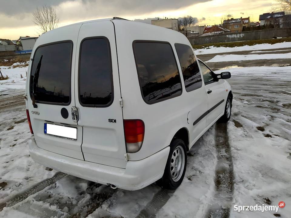 VW Caddy 19Sdi 1998 5osób Oszczędny Niezawodny podkarpackie sprzedam