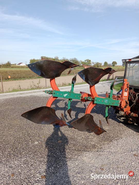 Pług 2 Skibowy Obrotowy Kverneland Model F 80 Maszyny rolnicze Trzydnik Mały