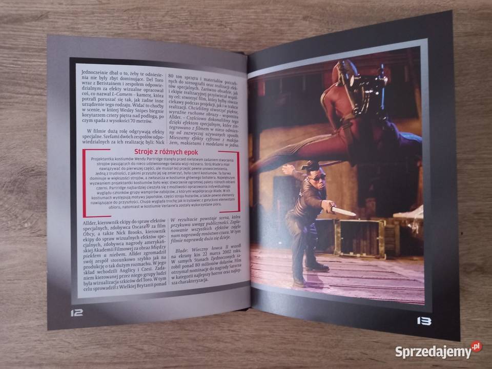 Film Blade 2 Wieczny łowca Marvel seria Wybrańcy Kraków