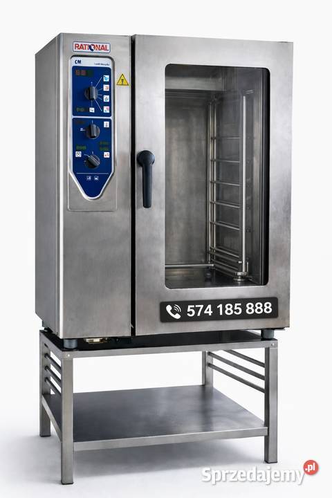CAŁA POLSKA RATIONAL 101 Piec Konwekcyjno Parowy Wrocław