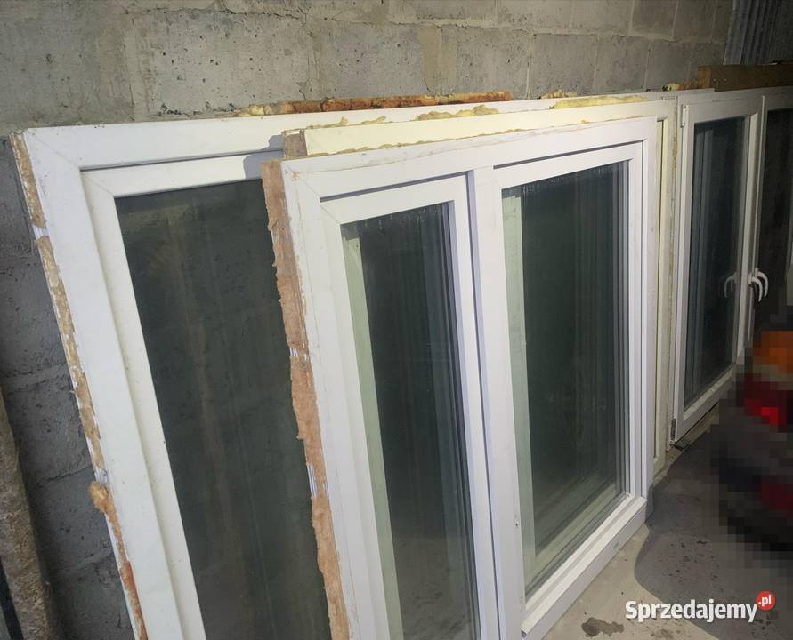Okna PCV różne wymiary Szczekociny sprzedam
