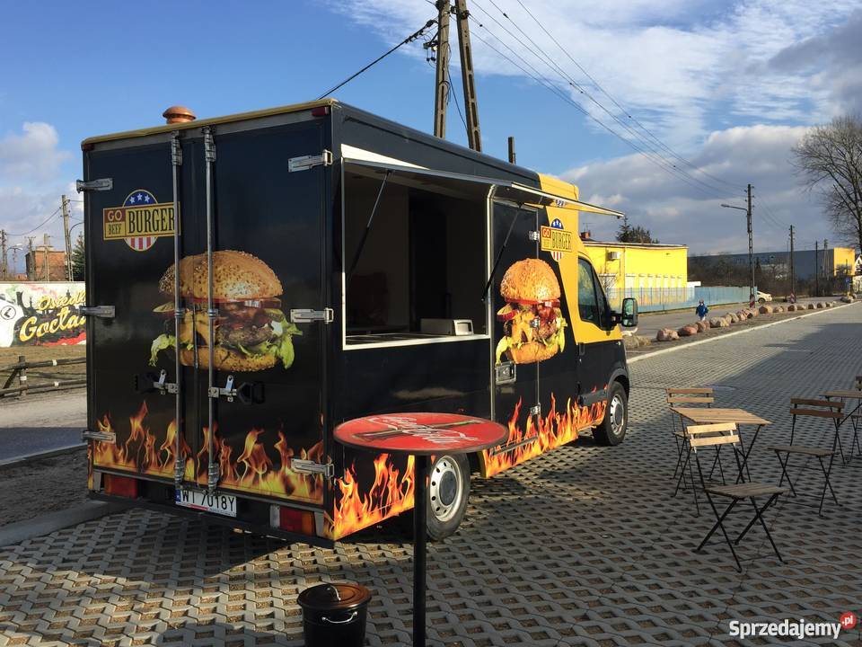 Samochód gastronomiczny Food Truck FoodTruck bus burger Warszawa