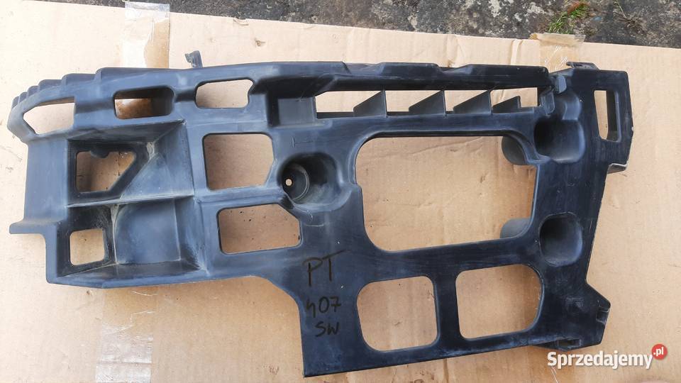 ślizd zderzaka tył Peugeot 407 SW prawy lewy Części samochodowe Dębno