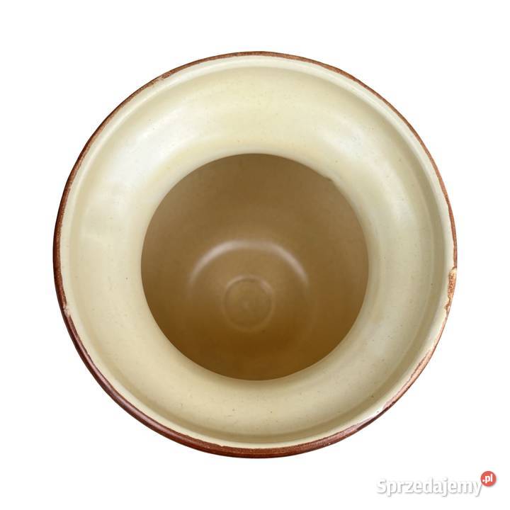 Ceramiczny wazon VEB Haldensleben Niemcy lata 50 Warszawa