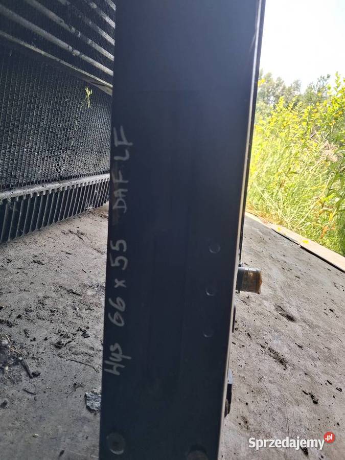 Chłodnica wody powietrza intercooler daf lf 45 Części samochodowe Mojusz