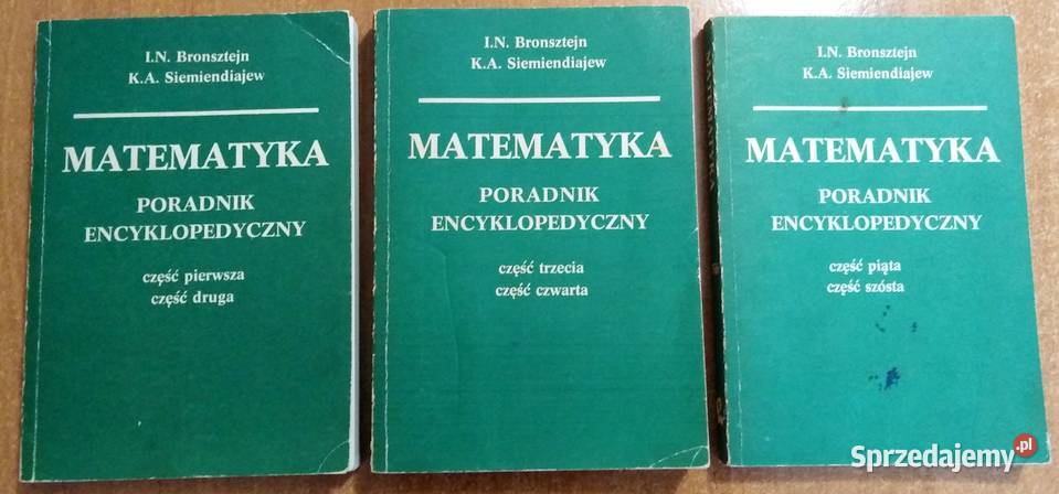 Matematyka Poradnik Encyklopedyczny sprzedam