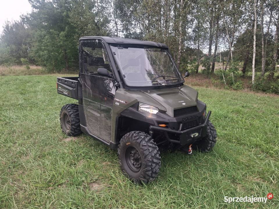 Polaris ranger xp diesel 1000 2017 4x4 8 pas napędowy świętokrzyskie Kielce sprzedam