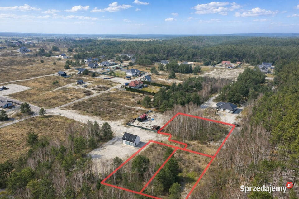 Działka budowlana ścianie lasu Rurzyca sprzedam
