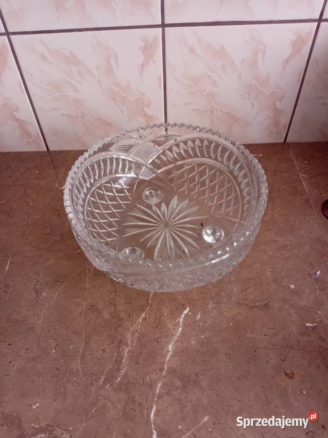 Misa szklana na owoce Biskupice