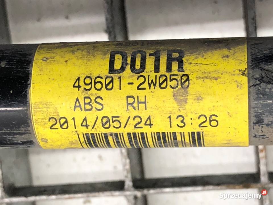 PÓŁOŚ PRAWY TYŁ HYUNDAI SANTA FE III 496012W050 osobowe Półosie