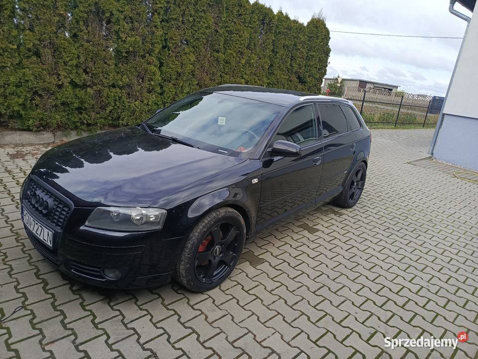 Audi A3 8P Sportback Sline 20 TDI skórzana tapicerka wielkopolskie