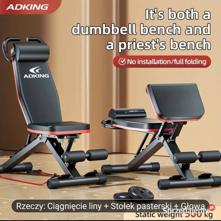 Ławka do ćwiczeń wielofunkcyjna Sierakowo sprzedam