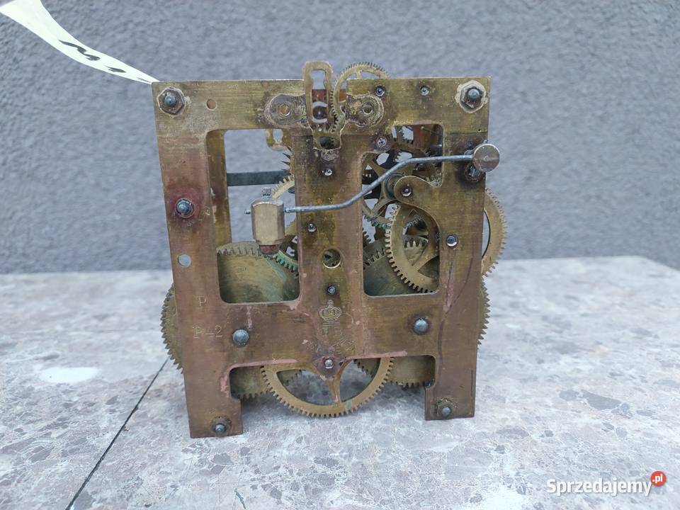 M138 Mechanizm starego zegara ściennego GB Tczew