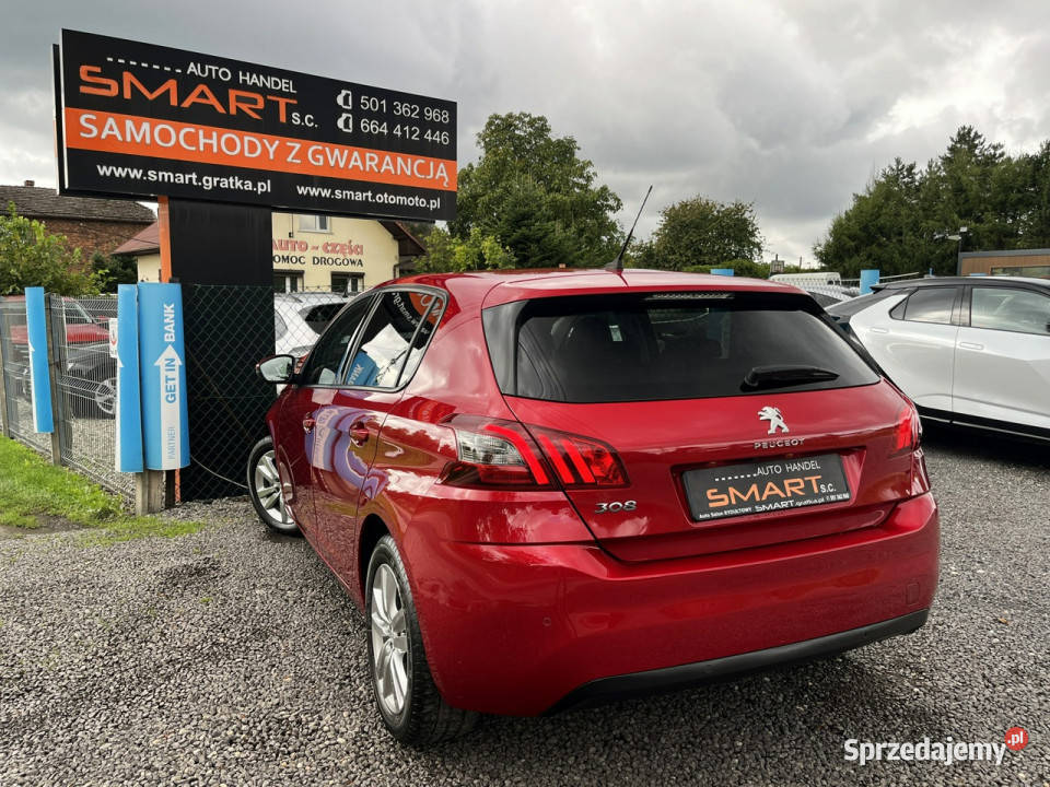 Peugeot 308 Ledy Navi Kamera 360 Serwisowany T9 Rydułtowy sprzedam