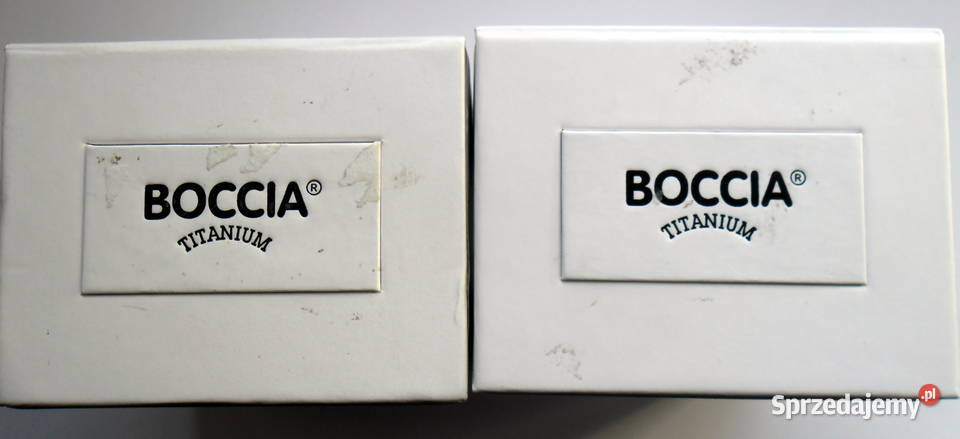 Boccia zegarki pary całe z tytanu Osie