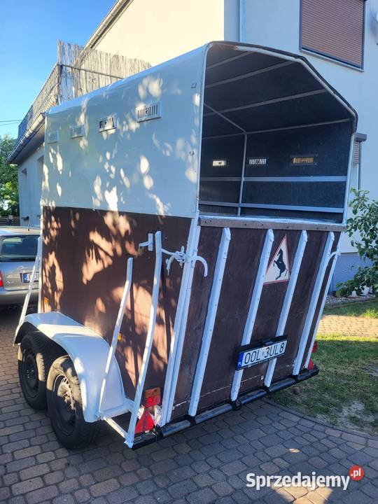 Przyczepka przyczepa na konie Do przewozu koni