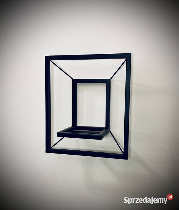 Kwietnik ścienny loft 3D