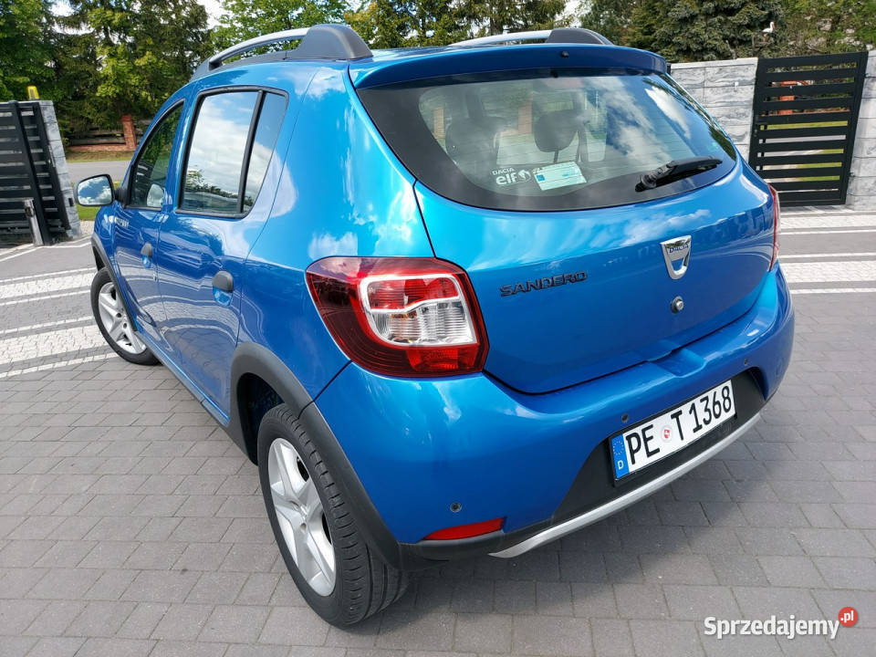 Dacia Sandero Stepway kamera navi led pdc niebieski Samochody osobowe lubelskie Drelów
