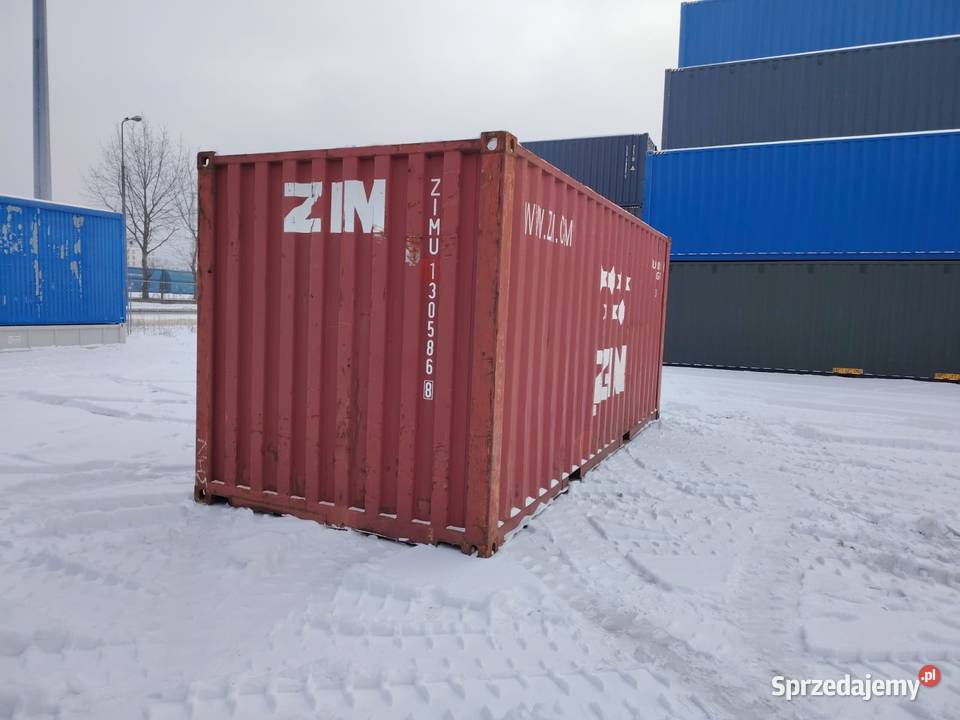 Kontener morski 20 DV 6 metrów Pozostałe Bełchatów sprzedam