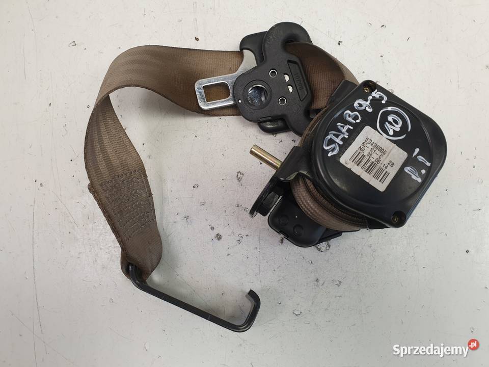 Saab 95 lift PAS BEZPIECZEŃSTWA prawy TYŁ TYLNY Rudka