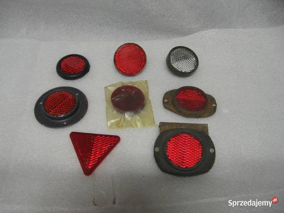 Odblaski stare światło odblaskowe auto motor uniwersalne Przemyśl