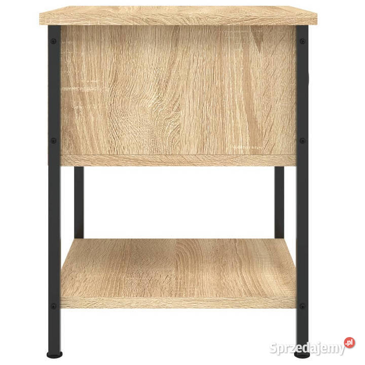 Szafka nocna dąb sonoma 34x355x45 materiał