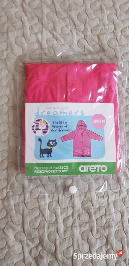 Nowy Areto płaszcz płaszczyk przeciwdeszczowy Warszawa