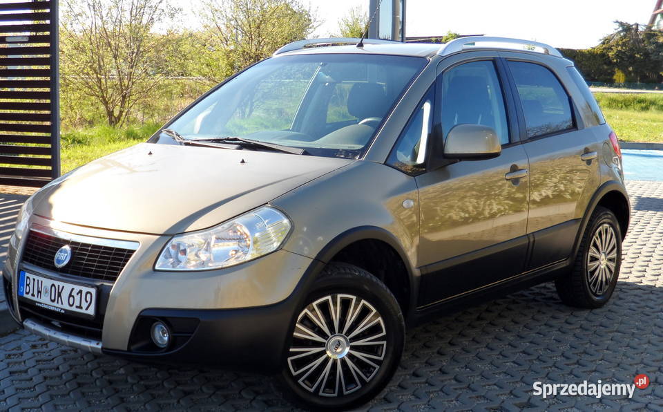 FIAT Sedici 16 4x4 Klima Piekny Zdrowy Spód Sx4 klimatyzacja Bochnia