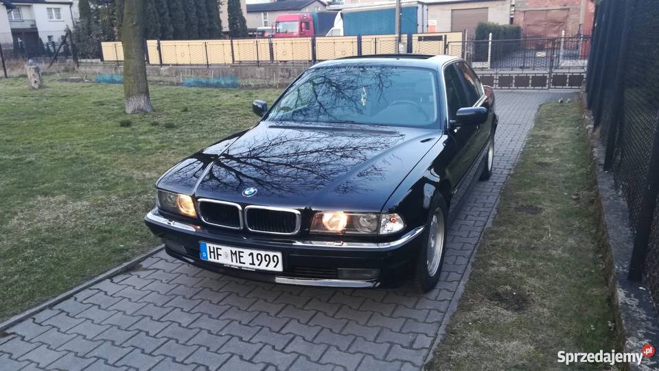 Bmw e38 740i 6biegowy manual autoalarm