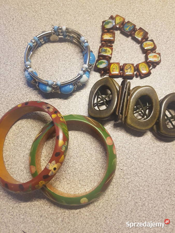 Bransolety korale kolczyki Polanica-Zdrój