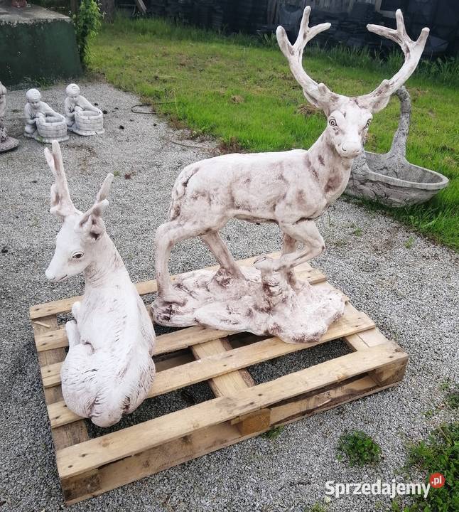 FIGURKA OGRODOWA betonowa rzeźba JELEŃ Z192 opolskie sprzedam
