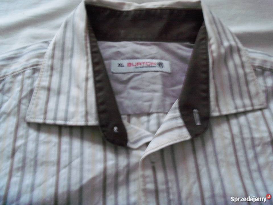 Elegancka koszula męska BURTON z długim rękawem Białystok