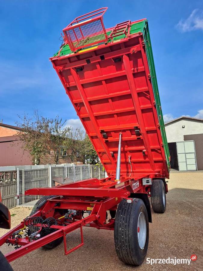 Przyczepa AUTOTECH PT 08 ładowność 8t sprzedam