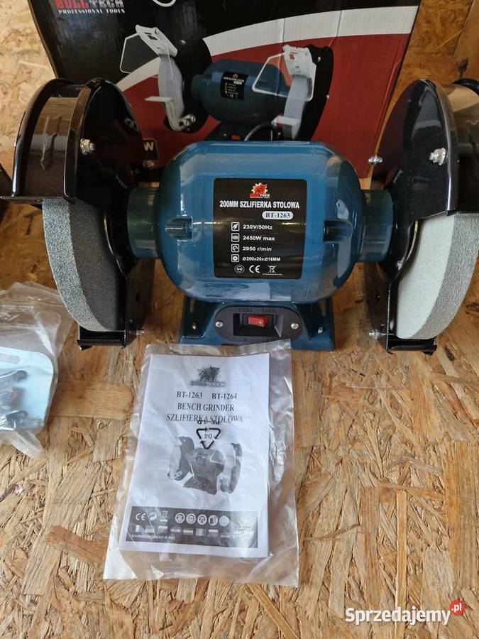 SZLIFIERKA 200 mm DWUTARCZOWA STOŁOWA 2kamienie Głogowa sprzedam