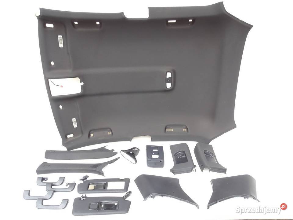 PODSUFITKA KOMPLETNA CZARNA SLINE 8V3867505B Podsufitki