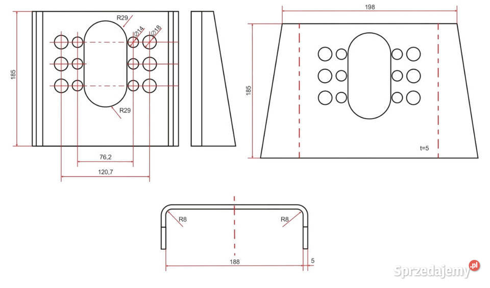 Siłownik Hamulcowy Pneumatczny 16 Mocowanie 8635 Solec Kujawski sprzedam