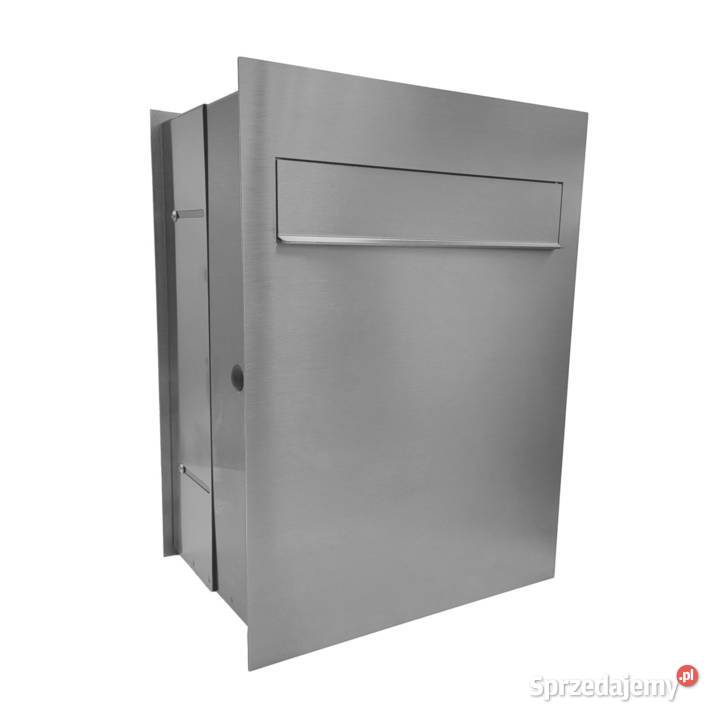 Skrzynka na listy do muru wpustowa nierdzewna 19 Gorlice