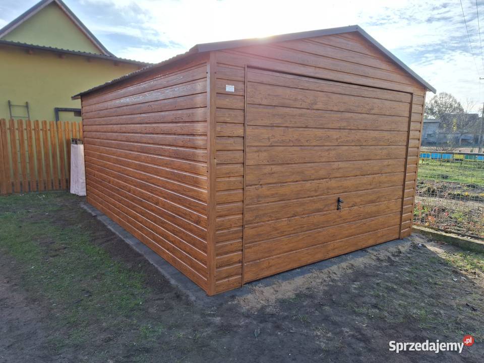 Garaż blaszany Blaszak 6x5 MOCNY PR0MOCJA CAŁA Dom i Ogród dolnośląskie