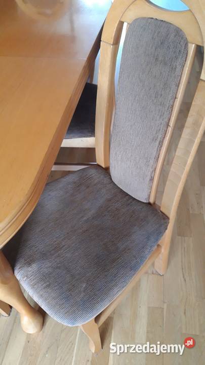 Stół drewniany rozkładany 87cm Tarnowskie Góry